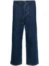 Société Anonyme Logo-embroidered Straight-leg Jeans In Blue