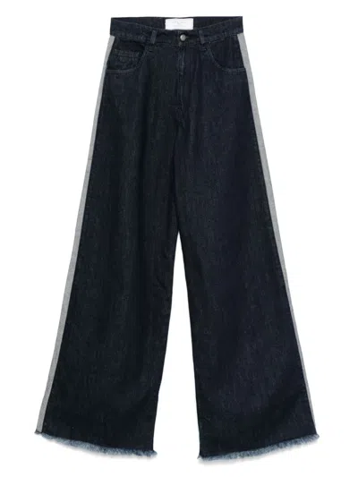 Société Anonyme Kurt Wide-leg Jeans In Blue