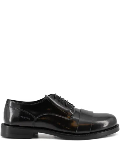 Société Anonyme Leather Lace-up Shoes In Black