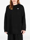 Société Anonyme Logo-patch Sweater In Black