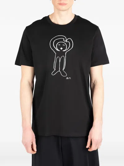 Société Anonyme Logt T-shirt In Black