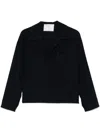 Société Anonyme Long-sleeve Blouse In Blue