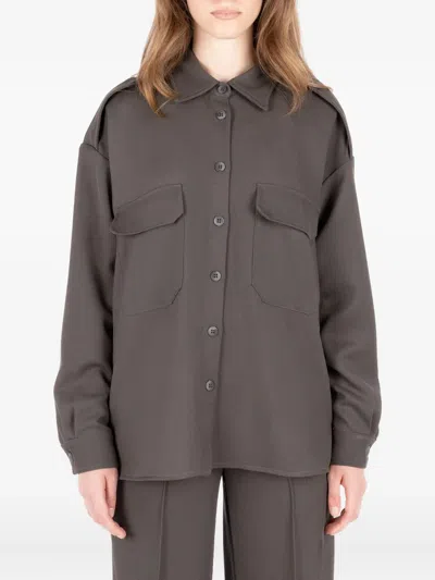 Société Anonyme Long Sleeve Shirt In Gray