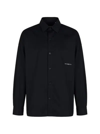Société Anonyme Long-sleeve Shirt In Black