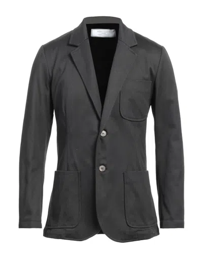 Société Anonyme Man Blazer Black Size 38 Cotton