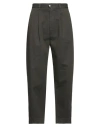 Société Anonyme Man Pants Military Green Size Xs Cotton, Elastane In Green