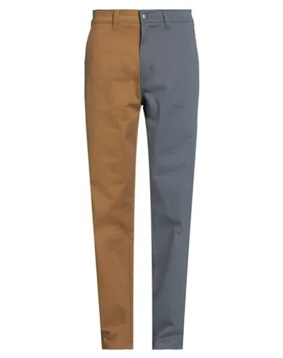 Société Anonyme Man Pants Slate Blue Size S Cotton, Elastane