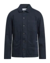 Société Anonyme Man Shirt Midnight Blue Size M Cotton