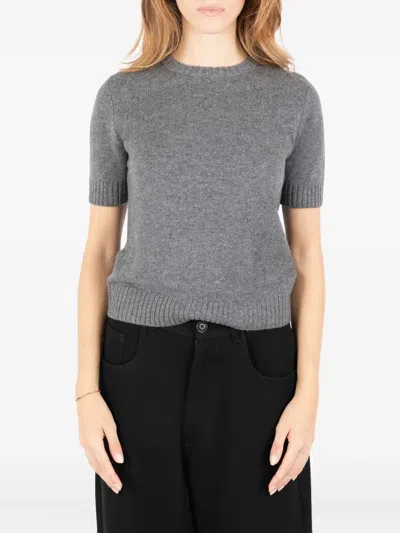 Société Anonyme Meryl Knitted Top In Gray