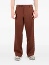 Société Anonyme Panta Trousers In Burgundy