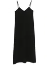 Société Anonyme Patch-detail Midi Dress In Black