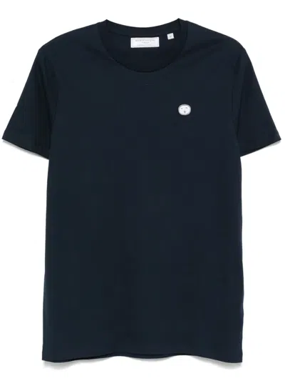 Société Anonyme Patch T-shirt In Blau