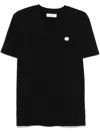 Société Anonyme Patch T-shirt In Schwarz