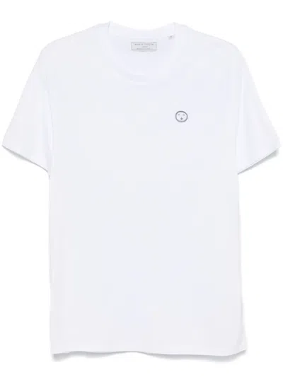Société Anonyme Patch T-shirt In Weiss