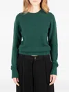 Société Anonyme Peggy Crew-neck Sweater In Green
