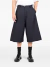 Société Anonyme Pocketed Tailored Shorts In Blue