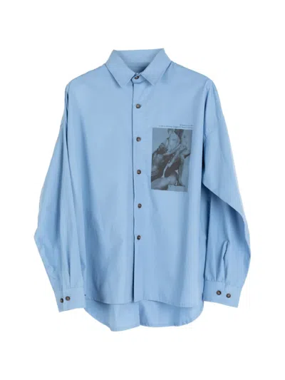 Société Anonyme Polissena, My Love Shirt In Blue
