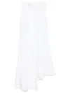 Société Anonyme Poplin Midi Dress In White