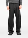 Société Anonyme Redcross Wide-leg Trousers In Black