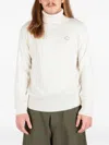 Société Anonyme Roll-neck Logo Sweater In Neutral