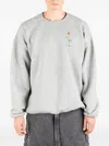 Société Anonyme Rose-graphic Sweatshirt In Gray