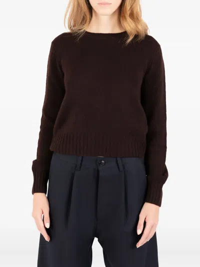 Société Anonyme Scarlett Round-neck Jumper In Brown