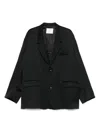 Société Anonyme Single-breasted Blazer In Black