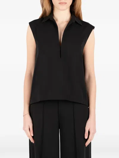 Société Anonyme Sleeveless Top In Black