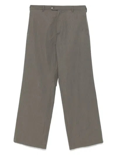 Société Anonyme Striped Trousers In Grey