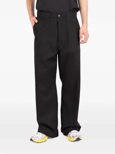 Société Anonyme Supercargo Patch-pocket Cargo Pants In Black
