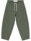 Société Anonyme Tapered Trousers In Green