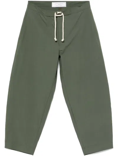 Société Anonyme Tapered Trousers In Green