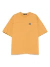 Société Anonyme T-shirt Mit Logo-print In Yellow