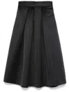 Société Anonyme Tokyo Midi Skirt In Black