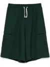 Société Anonyme Ultra Wide Shorts In Green
