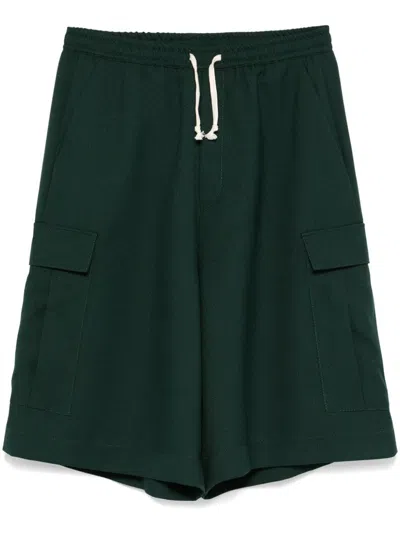 Société Anonyme Ultra Wide Shorts In Green