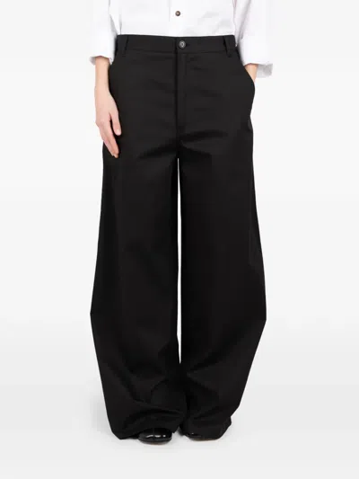 Société Anonyme Wide-leg Trousers In Black