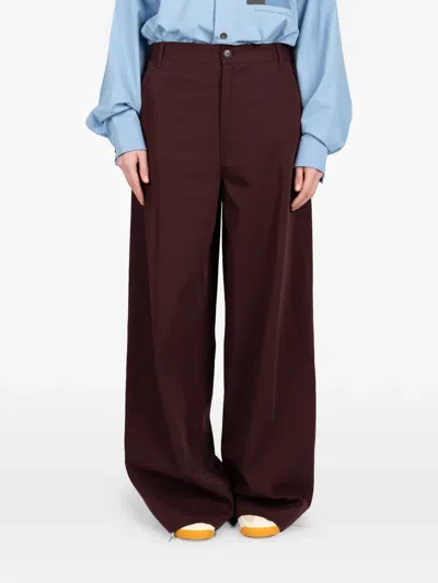 Société Anonyme Wide Leg Trousers In Brown