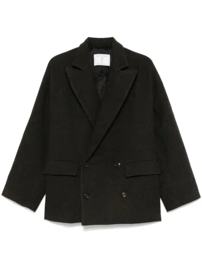 Société Anonyme Winter Peacoat In Green