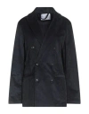 Société Anonyme Woman Blazer Midnight Blue Size L Cotton, Elastane