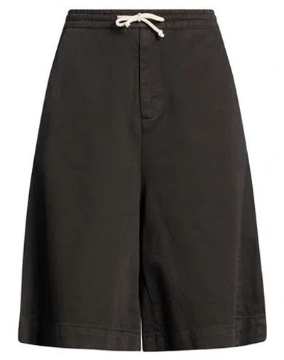 Société Anonyme Woman Shorts & Bermuda Shorts Dark Brown Size Xs Cotton In Gray