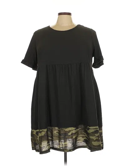 Pre-owned Societie+ Casual Dress In Black