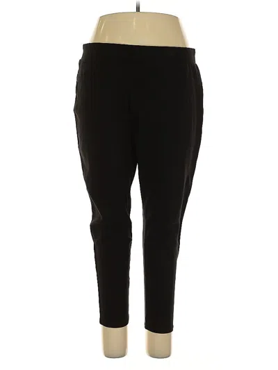 Pre-owned Society 212 Active Pants In Black