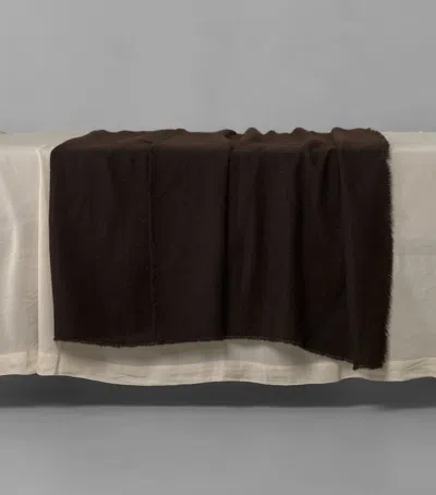 Society Limonta Alpaca Paka Throw In Black