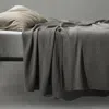 Society Limonta Free New Cotton Bedspread, King/queen In Fumo