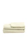 Society Limonta Linen Bedding Set In Yellow