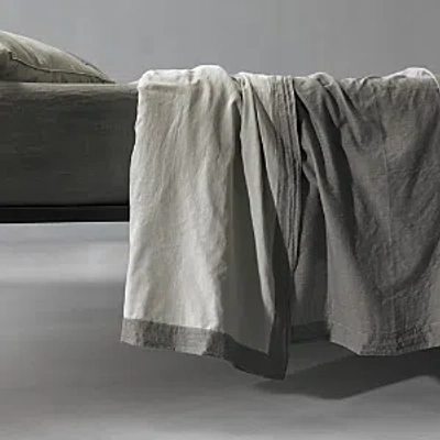 Society Limonta Miro Cotton Flat Sheet, King/queen In Tisana