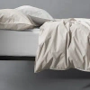 Society Limonta Nite Cotton Duvet Cover, Queen In Marmo