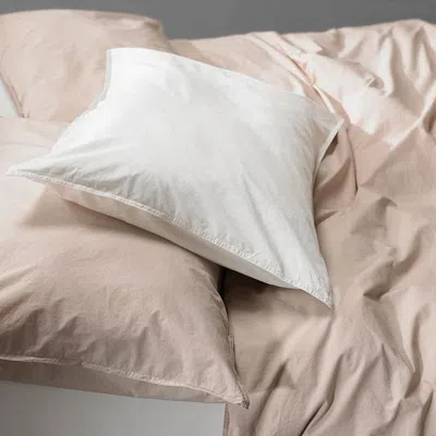 Society Limonta Nite Cotton Pillowcase Pair, King In Bianco