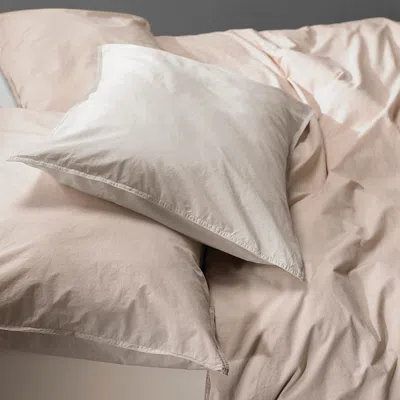 Society Limonta Nite Cotton Pillowcase Pair, Queen In Marmo